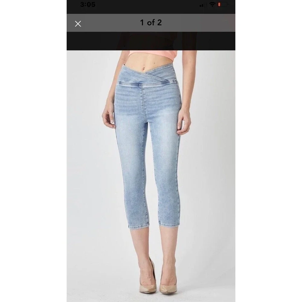 Risen jeans Risen capris women’s size 3 capri jeans fits 1 skinny fit skinnies